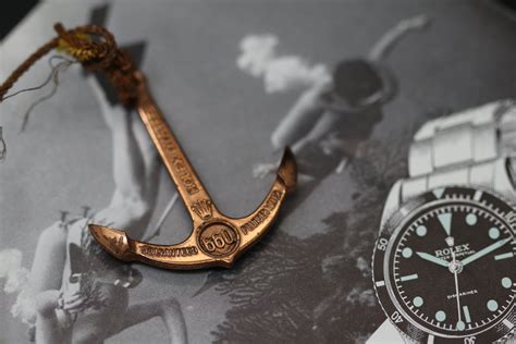 rolex bracelet anchor|Rolex copper anchor.